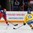 ST. CATHARINES, CANADA - JANUARY 15: Russia's Landysh Falyakhova #11 makes a pass while Sweden's Celine Tedenby #15 defends during bronze medal game action at the 2016 IIHF Ice Hockey U18 Women's World Championship. (Photo by Jana Chytilova/HHOF-IIHF Images)

